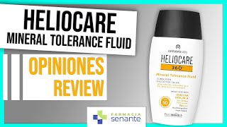 HELIOCARE Mineral Tolerance Fluid REVIEW COMPLETA 😎 FARMACIA SENANTE [upl. by Sanford]