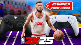 BEST DRIBBLE TUTORIAL in NBA 2K25😈learn to dribble instantly [upl. by Leugimesoj]