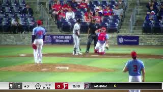 Kenni Gomez vs Fredericksburg 4182024  All Plate Appearances [upl. by Sirovart]