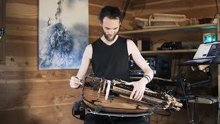 Guilhem Desq  Omen Hurdy Gurdy Live performance [upl. by Eruza71]