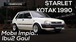 MODIFIKASI KECE HARIAN 90 AN  Toyota Starlet Kotak 1990 ‼️ DARSVLOG [upl. by Ifill]