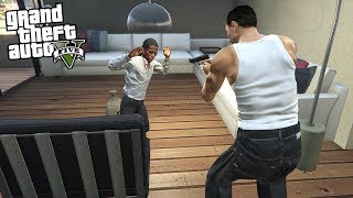 ROBBING HOUSES IN GTA 5 5 GTA 5 REAL LIFE PC MOD [upl. by Charla]