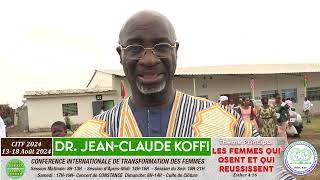 CITF2024LES PARTICIPANTS SEXPRIMENTDR JEAN CLAUDE KOFFI PARRAIN [upl. by Aiduan254]