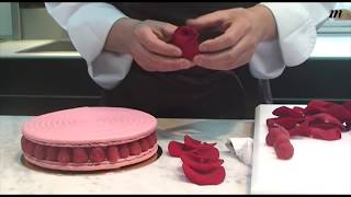 La recette du macaron ispahan [upl. by Ahsatsan]