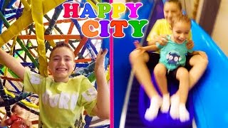 VLOG  FUN INDOOR à HAPPY CITY   Parc dattraction couvert  12 [upl. by Biernat658]