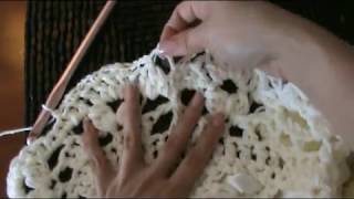 EASY Crochet Lace Edge Trim VIDEO 3  STEP BY STEP TUTORIAL [upl. by Gannie]