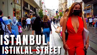 City Center Istanbul 2023 6 January IstiklalTaksim Walking Tour4k UHD 60fps [upl. by Beisel232]