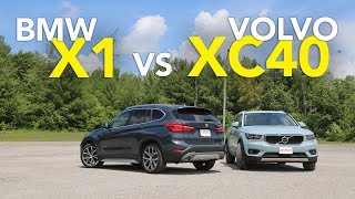 2018 Volvo XC40 vs BMW X1 Comparison [upl. by Liddie]