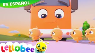 Cinco Patitos  Canciones Infantiles Lellobee en Español [upl. by Blakely160]