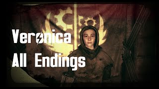 Veronica Santangelo All Endings  Fallout New Vegas [upl. by Branen375]