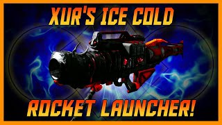 Xurs Nice Stated Exotic Armor Haunted Armor Ice Cold Rocket Launcher Bugged Armor [upl. by Akanke]