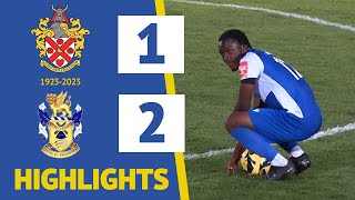 MATCH HIGHLIGHTS  Hornchurch 12 Aveley  FA Cup Replay 202324 [upl. by Nalid]