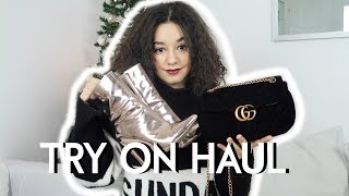 TRY ON HAUL GUCCI NASTY GAL NYX  Léna Situations [upl. by Ohcamac455]