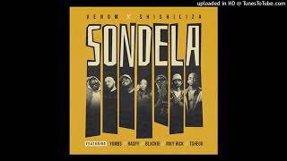 Venom amp Shishiliza  Sondela Official Audio Ft Blxckie Riky Rick Tshego Yumbs amp Raspy [upl. by Ahsercal]