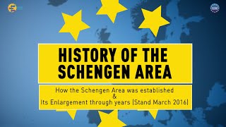 Schengen Area History Facts and Benefits [upl. by Laurene]