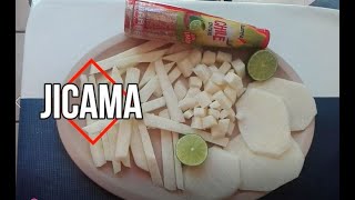 Jicama ¿cómo se prepara Botana saludable MEXICANA [upl. by Nielsen712]