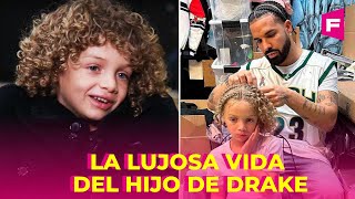 El hijo de Drake lleva una vida llena de lujos gracias a su mamá el cantante lo rechazaba [upl. by Hsara]