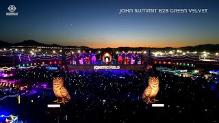 JOHN SUMMIT B2B GREEN VELVET  EDC LAS VEGAS 2024 [upl. by Ashlan]