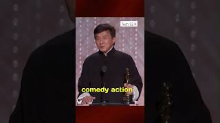 Jackie Chans speech after winning Oscar [upl. by Nulubez]