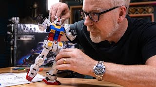 Adam Savages First Gundam Build—RX782 Perfect Grade Unleashed [upl. by Roberta484]