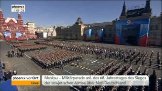 Militärparade in Russland  VOR ORT vom 09052013 [upl. by Ahtar300]