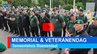 Memorial amp Veteranendag Bloemendaal [upl. by Yatnahc]