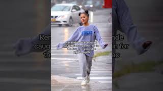 Remember when arianagrande was seen dancing in the rain after the passing of macmiller  shorts [upl. by Droflim]