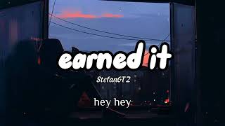 the weeknd  earned it lyrics sped up [upl. by Erida]