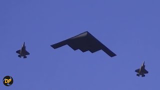 Top 10 Stadium Flyovers Black Hawks F22 B2 Stealth bomber [upl. by Henryk]