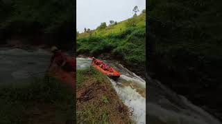 Rafting Sungai Palayangan Pangalengan Part 1 shorts [upl. by Nylarat]