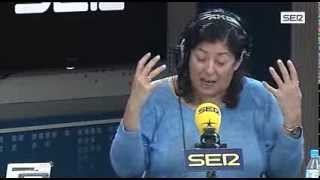 Almudena Grandes quotPresenta en la SER Las tres bodas de Manolitaquot  Entrevista con Pepa Bueno [upl. by Hsan]