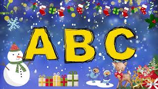 The christmas alphabet The Alphabet Song  Learn The ABCABC Song  The Letter Sounds Song [upl. by Corella]