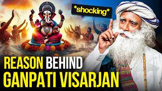 Ganpati Visarjan Explained Mystical or Practical⎮Sadhguru [upl. by Chirlin998]