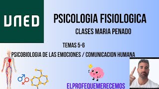 Psicología Fisiológica UNED TEMAS 5 Y 6 Maria Penado [upl. by Weissman]