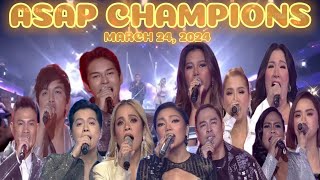 ASAP CHAMPIONS  03242024 [upl. by Aisirtap479]