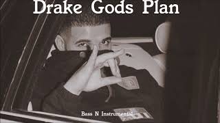 Drake  Gods Plan  Instrumental  Bass Boosted [upl. by Einaffyt]