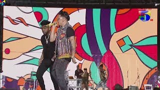 El Mayor y El Tonto  Caliente En Vivo Aniversario Telemicro 2019 [upl. by Nayb]