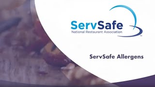 Keep All Guests Safe with ServSafe Allergens Training [upl. by Notneiuq]