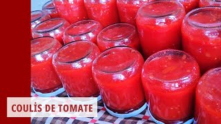 Cest La Meilleurs Recette de Coulis de Tomate Maison 💯 Conserve Sauce Tomate Maison ❗ [upl. by Aber762]