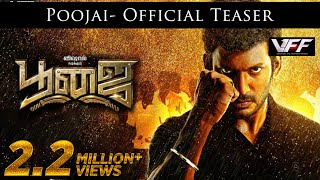 Poojai  Teaser  Vishal Shruti Haasan  Hari  Yuvan [upl. by Gillmore]