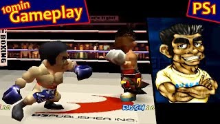 Boxing  PS1 Gameplay [upl. by Scibert409]