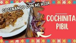 EL MEJOR PLATILLO MEXICANO COCHINITA PIBIL cooking cocinamexicana cochinitapibil [upl. by Akkire]