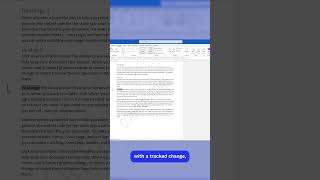 Word Tips Review and Revise Documents with Track Changes microsoftword shorts [upl. by Ardnael987]