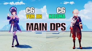 C6 Kazuha  C6 Yun Jin Showcase [upl. by Hallagan276]