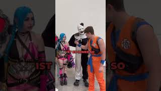 Der CLOWN hat mich gepranked fyp fy viralvideo leagueoflegends lol clown horror cosplay [upl. by Elynad]