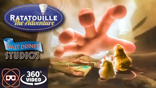 5K 360 Ratatouille Movie Ride  Walt Disney Studios  Coming Soon to Epcot [upl. by Yasnil]