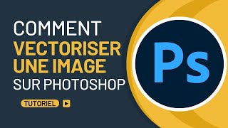 Comment vectoriser une image sur photoshop [upl. by Daisey]