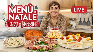 MENÚ DI NATALE quotSenza Pensieriquot in Diretta [upl. by Melvyn]