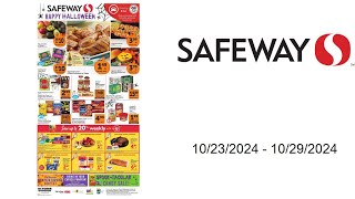 Safeway Weekly Ad US  10232024  10292024 [upl. by Mackey979]