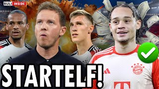 Mit dieser DFBSTARTELF gegen SPANIEN BAYERN geht ALLIN bei XAVI SIMONS [upl. by Llesram101]